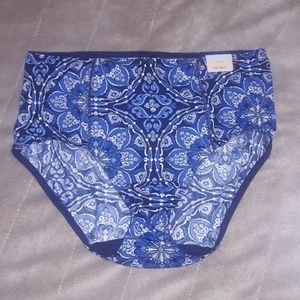 Cacique Intimates & Sleepwear - Blue & White Full Brief Panties NWT 14/16 Cacique Intimates & Sleepwear - Blue & White Full Brief Panties NWT 14/16